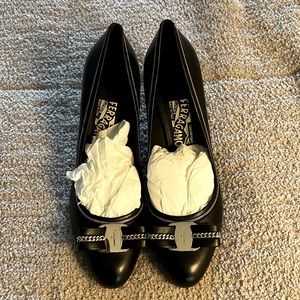 Brand New Ferragamo Kitten Heel